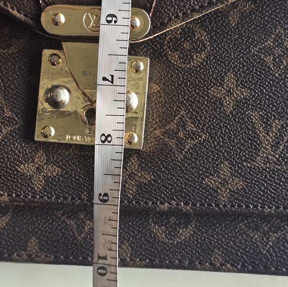 $1700 Louis Vuitton Monogram Monceau 28 Handbag Unisex Brown Small Leather - Picture 13 of 15